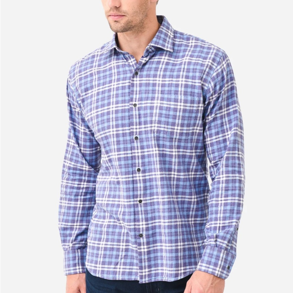 Peter Millar CROWN MEN'S LOST CREEK COTTON SPORT SHIRT